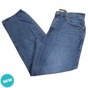 Levi's Women's Wide Leg Flare Jeans - Blue Denim